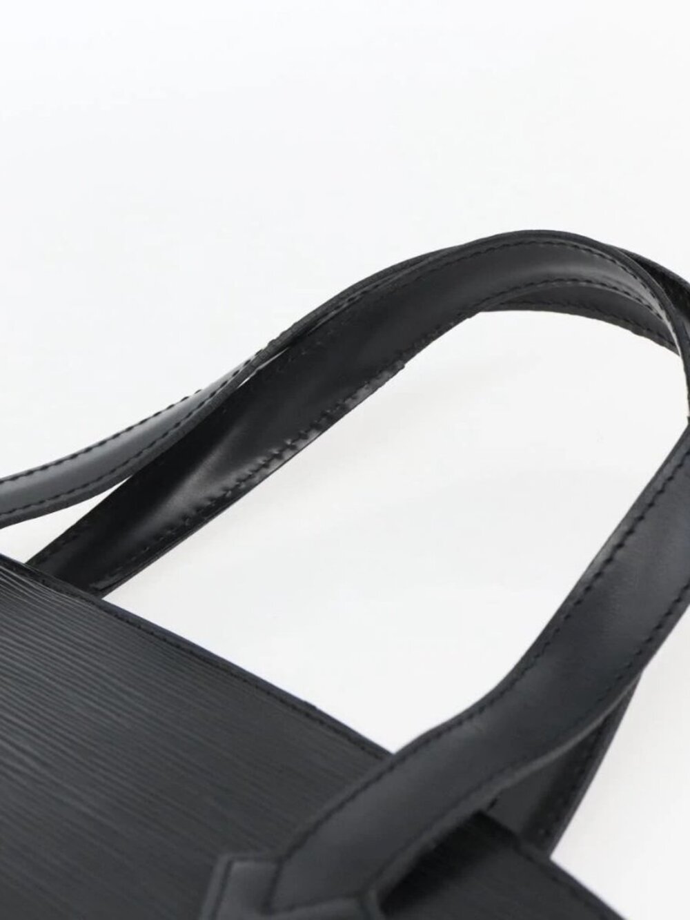 LOUIS VUITTON Epi Saint Jacques Hand Bag Black M52272 LV Auth ka2048 - Picture 9 of 16